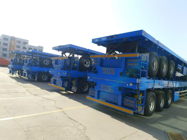 出口型平板半掛車